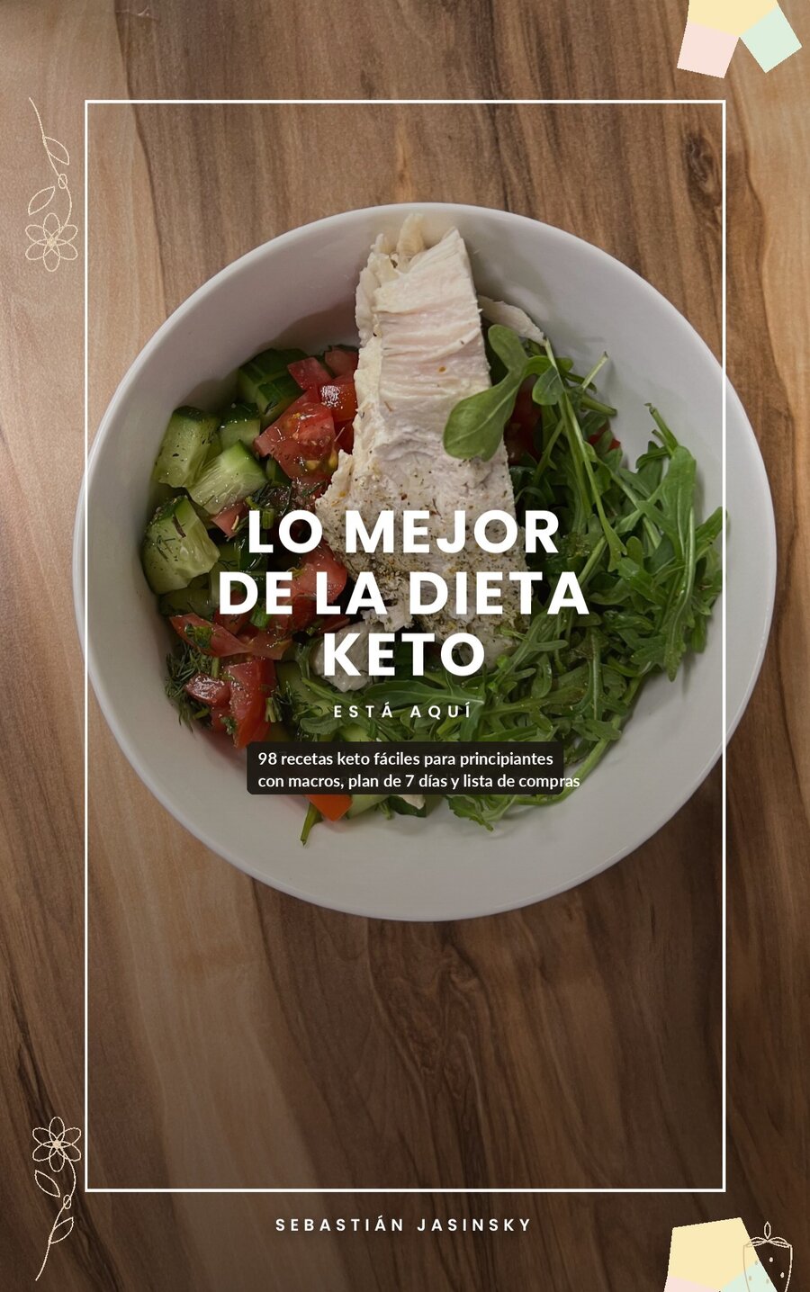 Lo mejor de la dieta keto — tapa del libro
