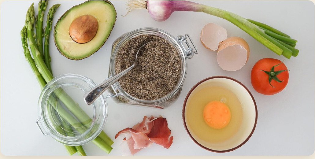 Keto shopping ingredients